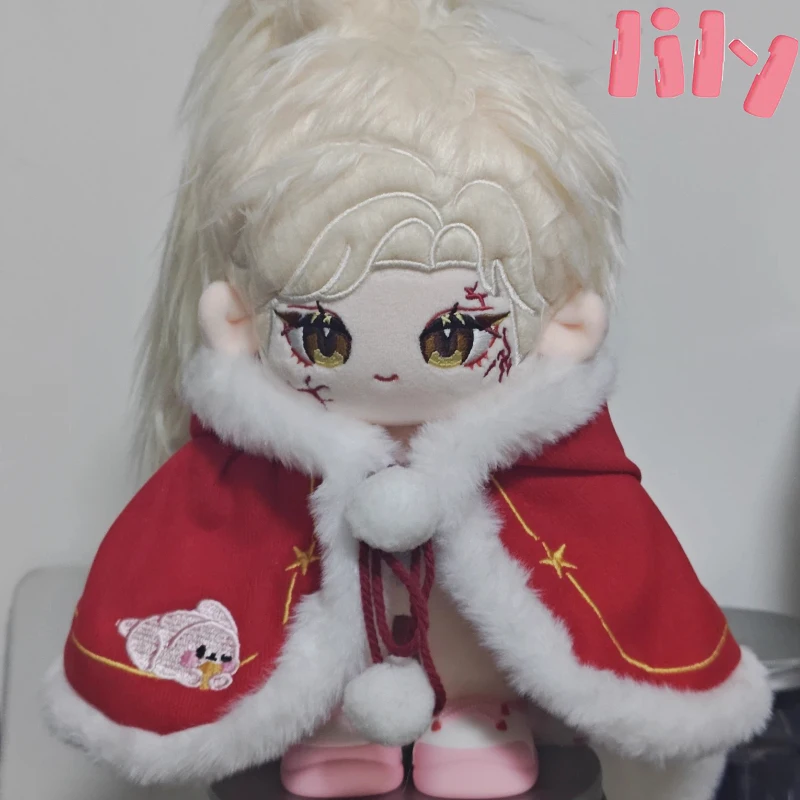

Plush Toy 20cm With No Attributes Cotton Doll Clothes Cloak Replacement Set Warm And Cute Doll Dress Up Clothes Girl'S Gift