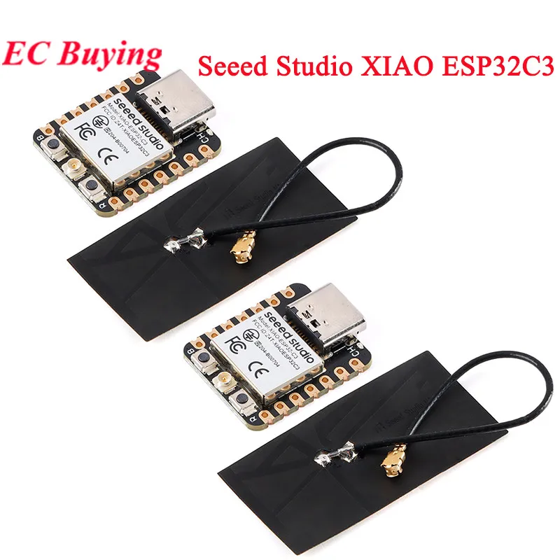 2PCS/1PC Seeeduino Seeed Studio XIAO ESP32-C3 WiFi Bluetooth-compatible Mesh 5.0 Development Board Modul 4MB Flash For Arduino