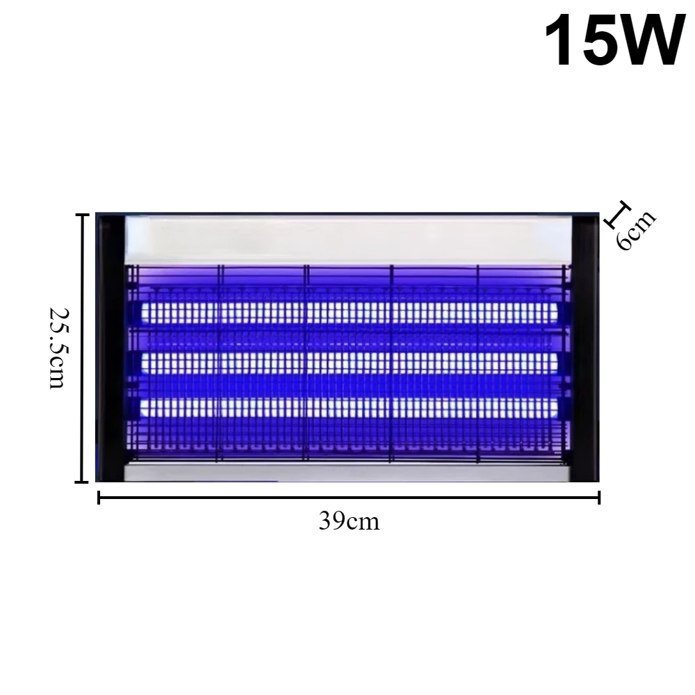 Mosquito Killer Lamp Powerful Household LED Electric Shock Mosquito Killer Trap Commercial Mosquito Killer Restaurant 110V/220V