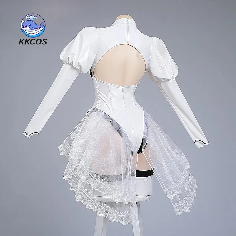 KKCos Azur Lane NieR: Automata 2B Cosplay Costume Women Sexy Outfit Halloween Comic Con view 2