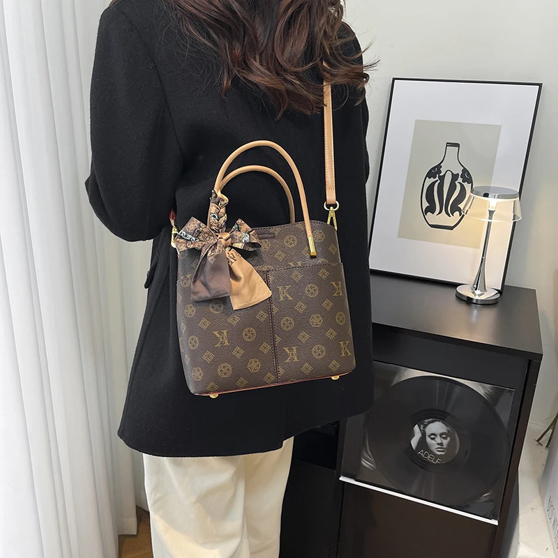 

Ladies Crossbody-Bag Crafted From Premium Leather Featuring Trendy Paris Vintage Daily Look