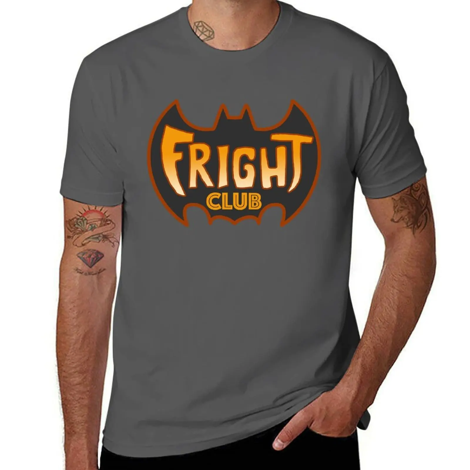 

Fright Club Band T-Shirt man t shirts for men man t shirt cotton high quality T-Shirt