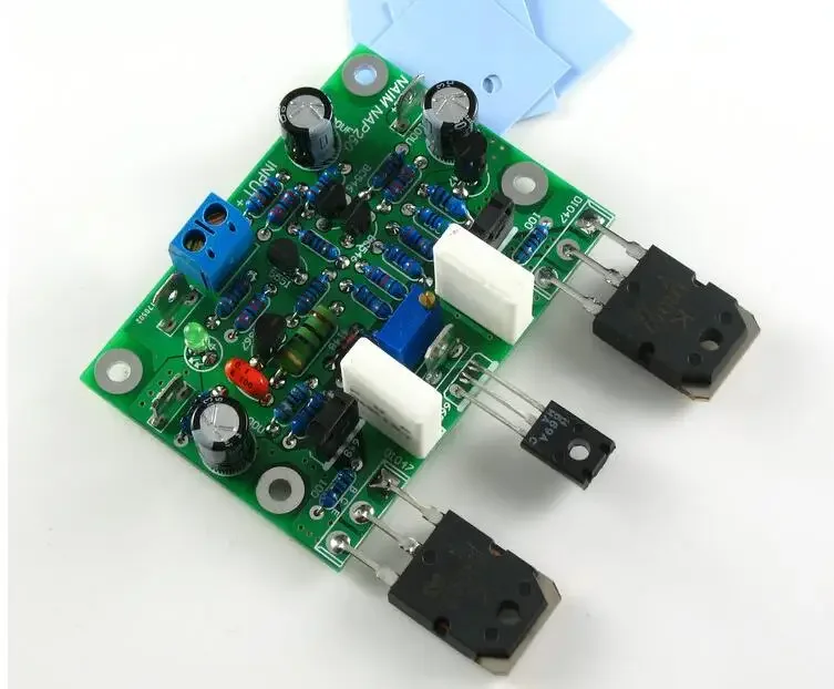 لتقوم بها بنفسك 2 قطعة NAIM NAP250 MOD ستيريو ثنائي القناة مكبر كهربائي مجلس RMS 80 واط 8R لمكبرات الصوت