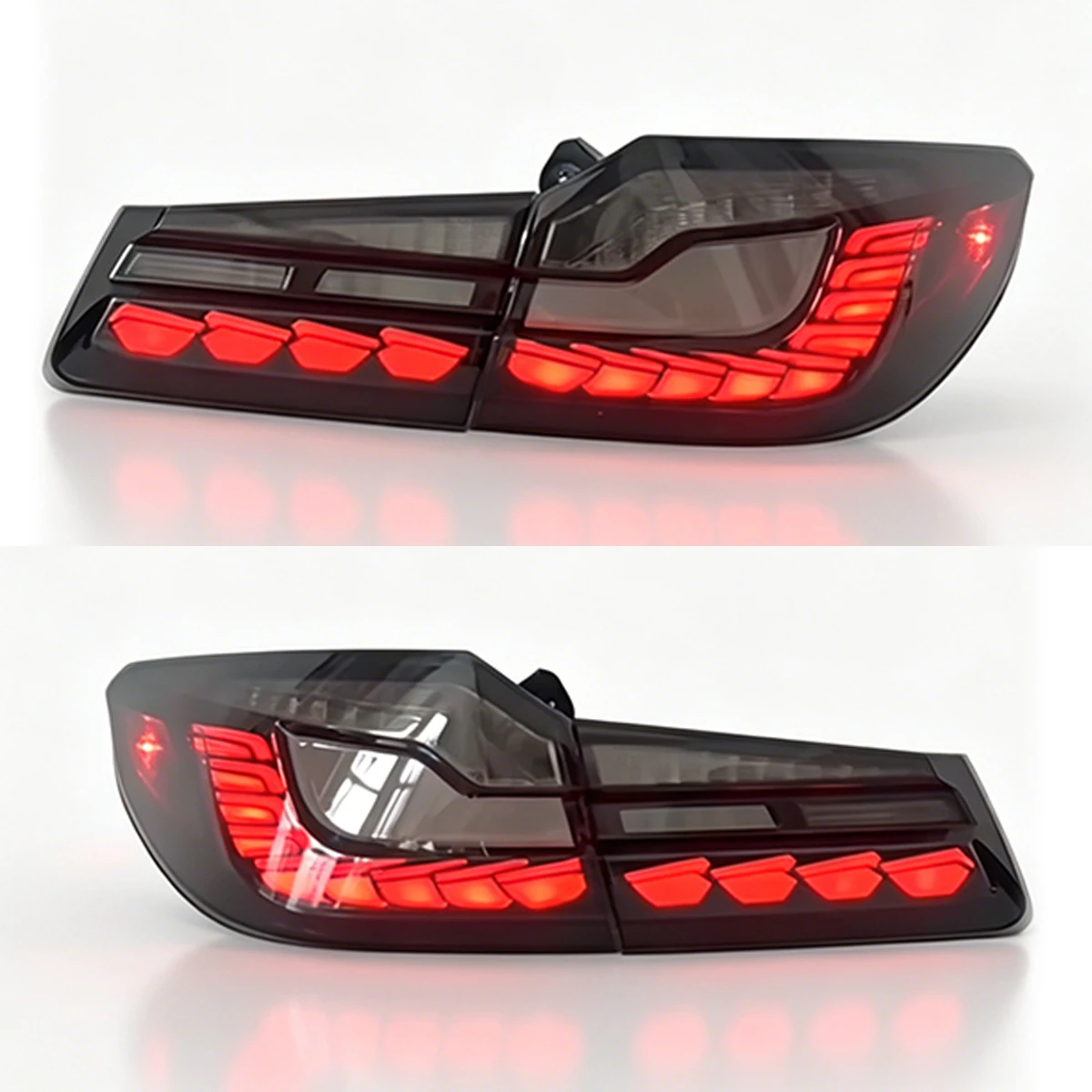 

GTS Dragon Scale Tail Lights For BMW 5 Series M5 G30 F90 2018-2022 LED Taillight Car Light Accessories Plug And Play
