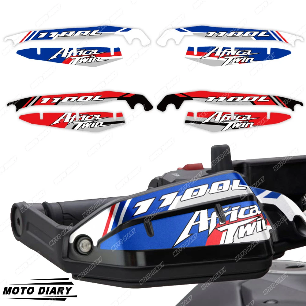 Motocross Handguard Shield Sticker Motorcycle Hand Guard Protection Decal For Africa Twin CRF1100 CRF 1100L CRF 1100 L Adventure