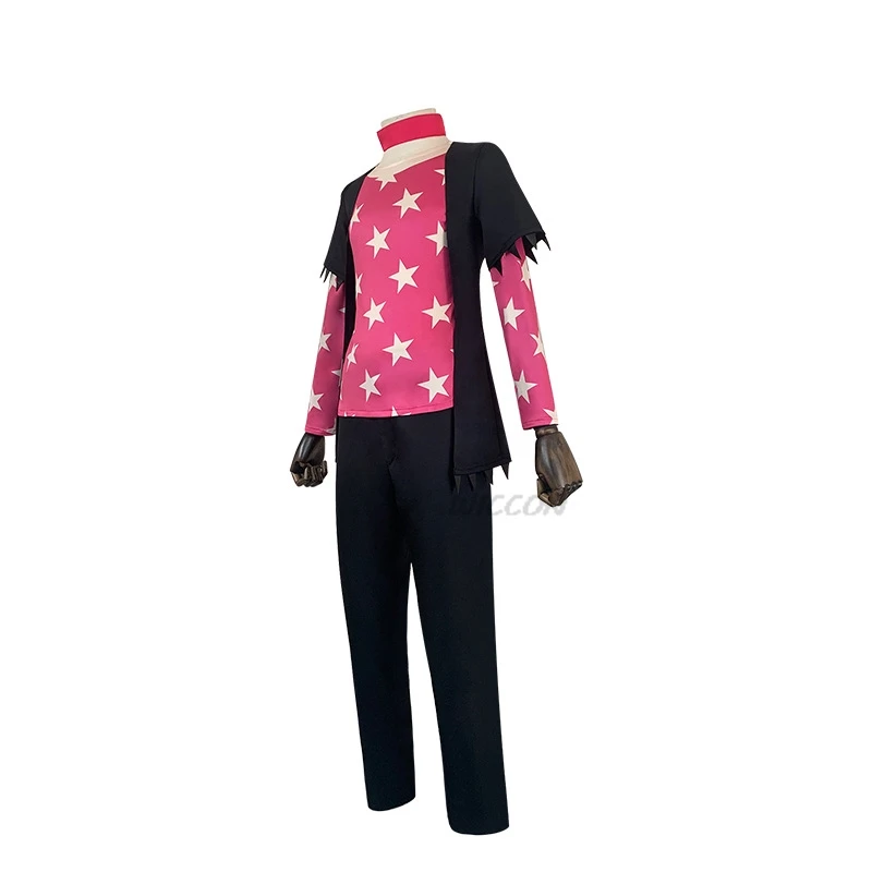 Helluva chefe octavia cosplay anime hasbin cos mulher homem traje hotel natal festa de halloween jogar terno cosplay estrela uniforme