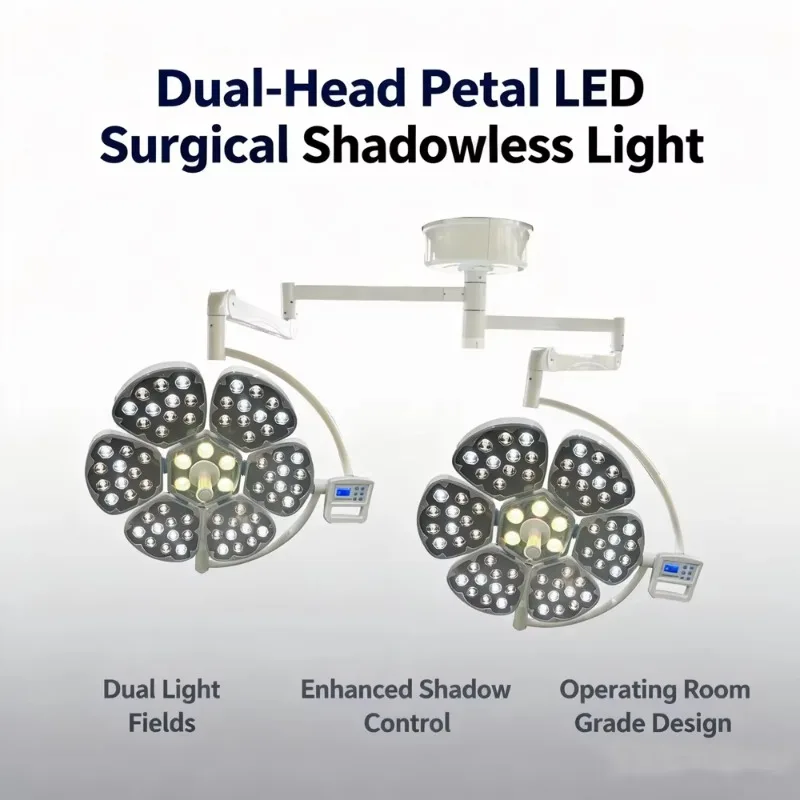 

Large Power LED Mobile Mounted Surgical Lamp Hospital Operating Theatre Shadowless Light High-Efficiency Operation Lighting