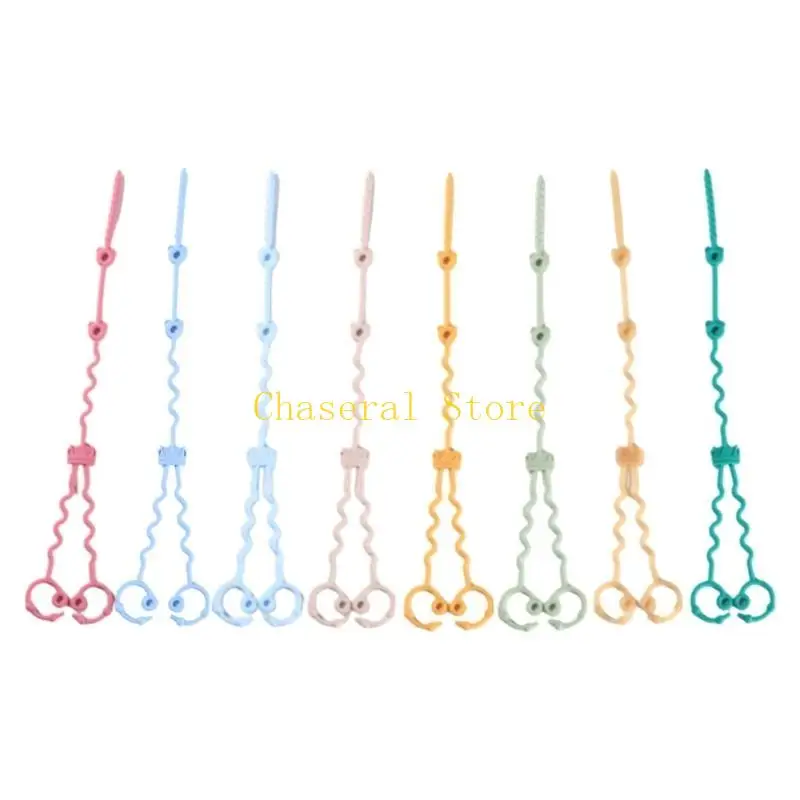 

E7CE Baby Toy Strap Silicone Safety Tether для колясок высокие стулья Cribs Автомобильные сиденья.