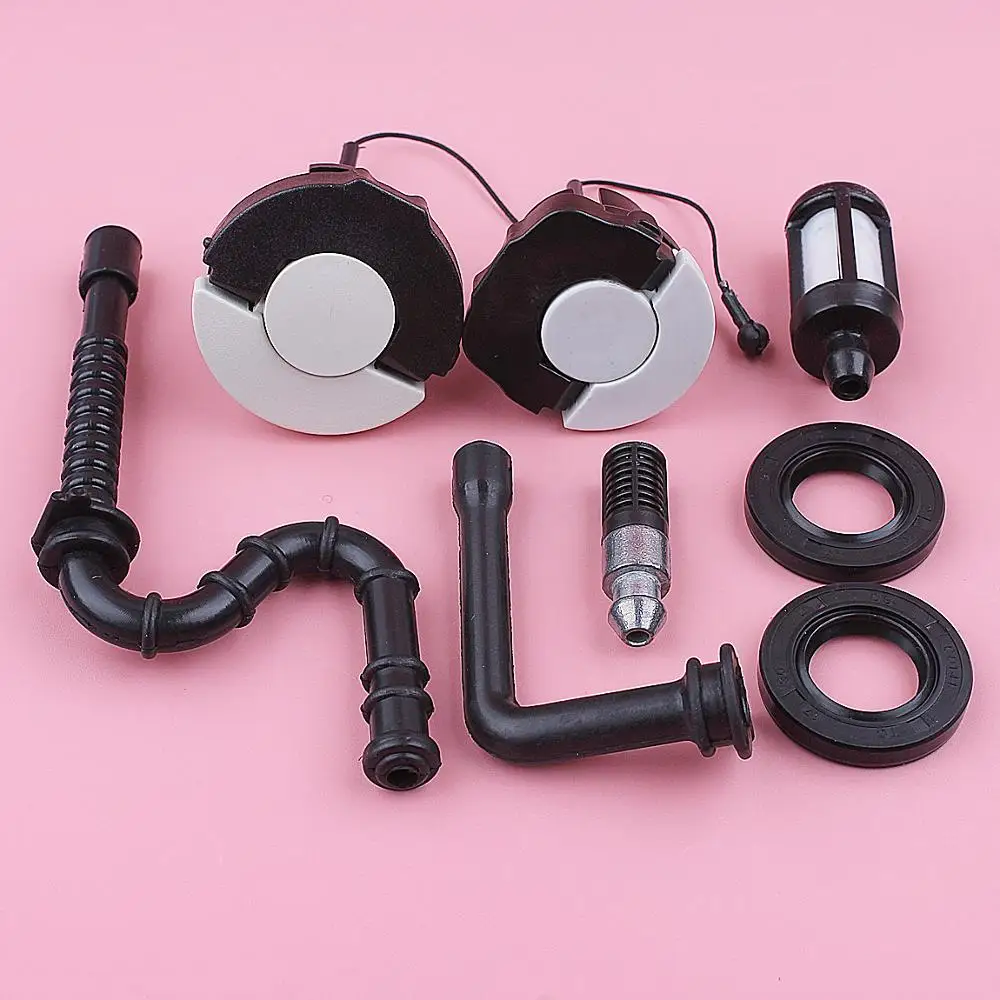 

Fuel Oil Filter Line Tank Cap Seal Kit For Stihl MS390 MS290 MS310 039 029 Chainsaw Replacement Spare Tool Part