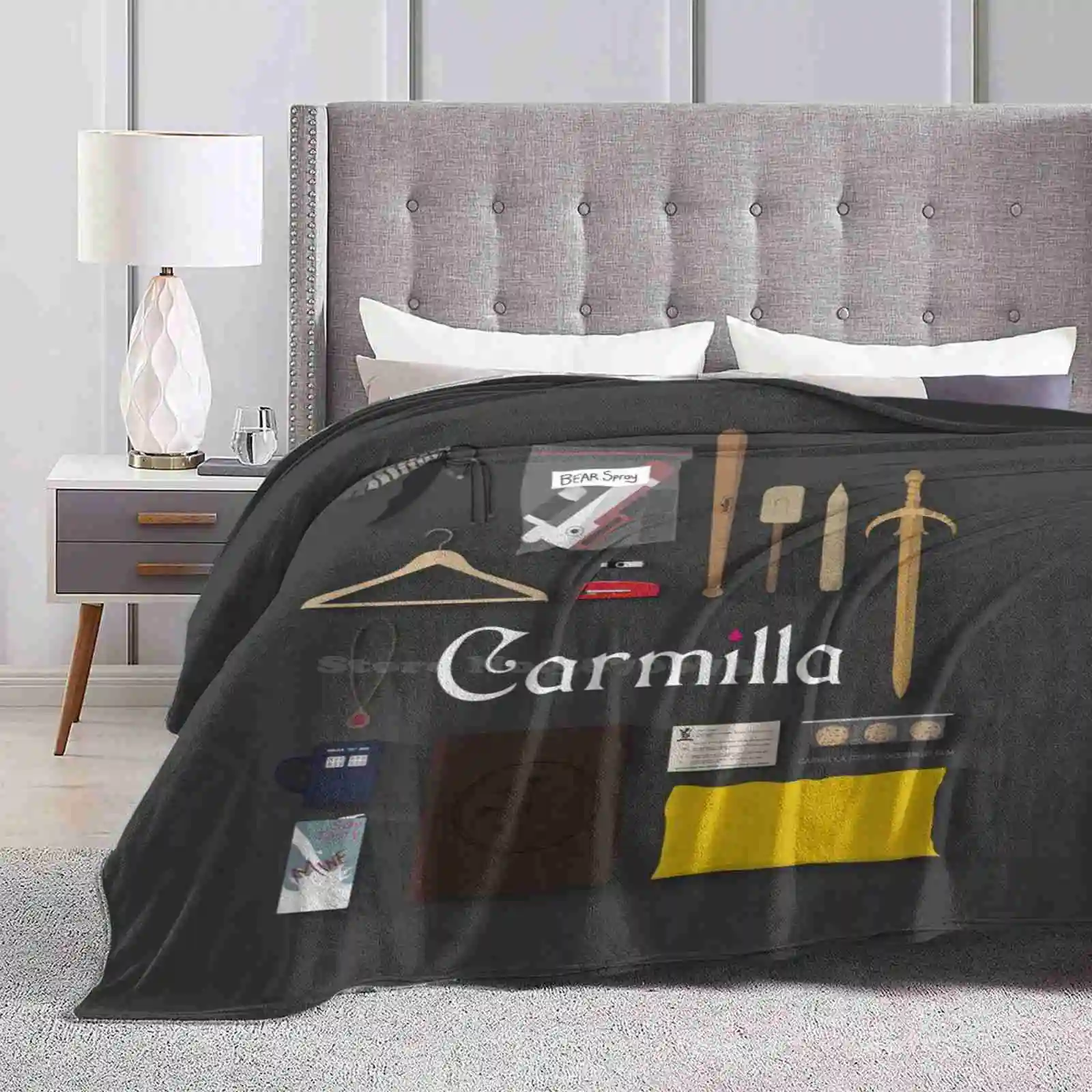 Carmilla Items Super Warm Soft Blankets Throw On Sofa/Bed/Travel Carmilla Karnstein Laura Hollis Hollstein Carmilla Series