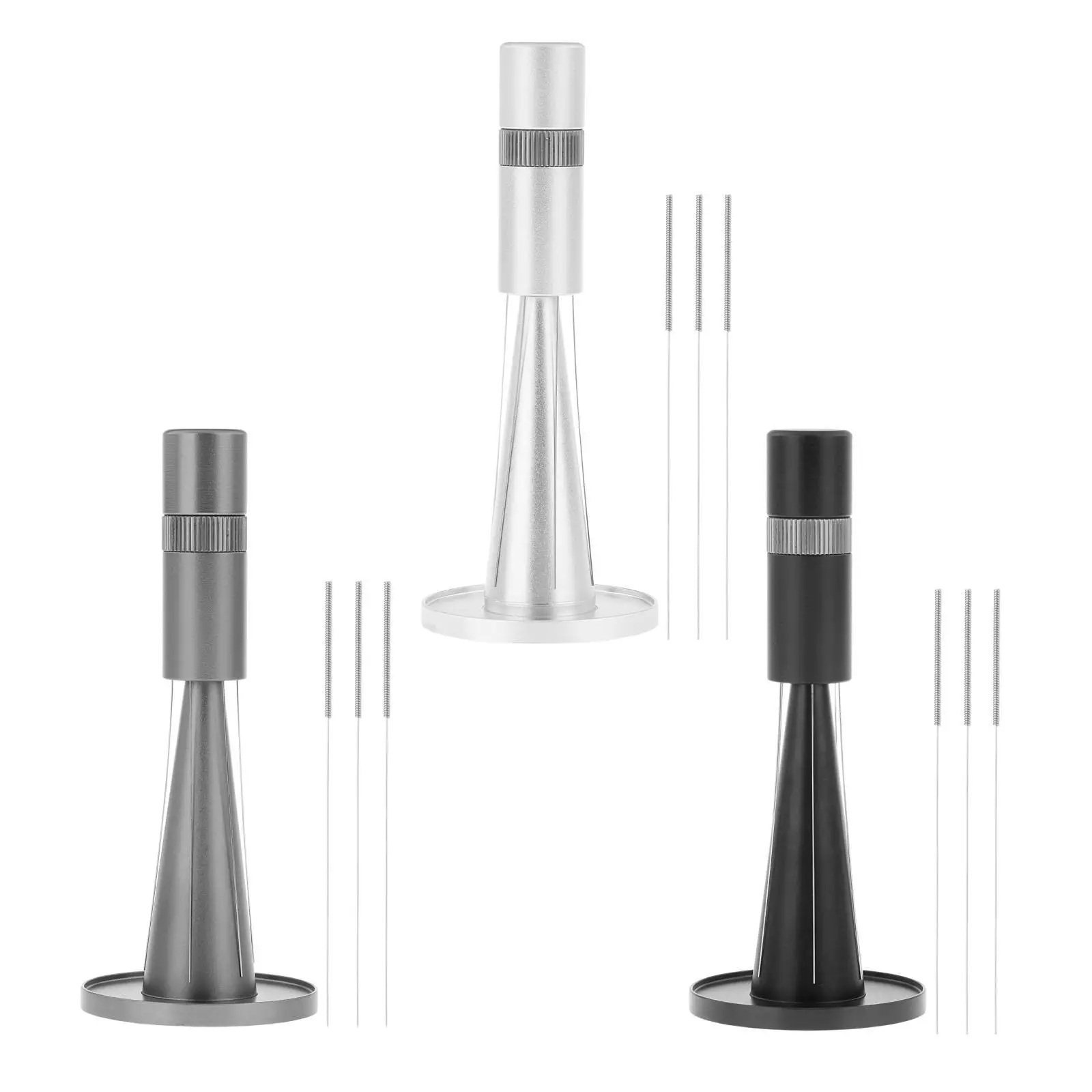 Coffee Stirrer Distribution Tool Powder Distributor Reusable with Stand