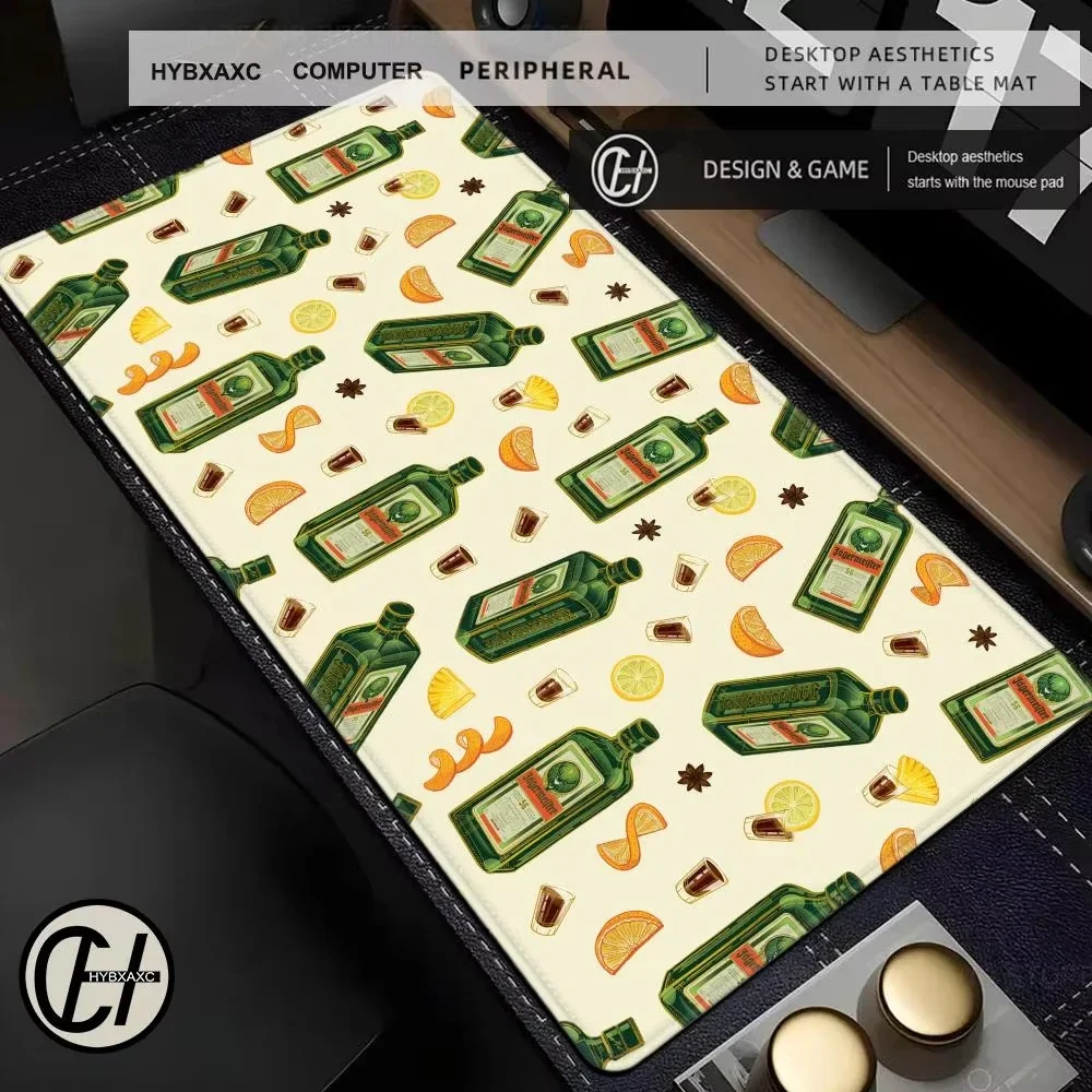 

Fashion Drinks J-Jagermeister Mouse Pad Computer Laptop Gaming Office Wrist Guard Non Slip Keyboard Pad