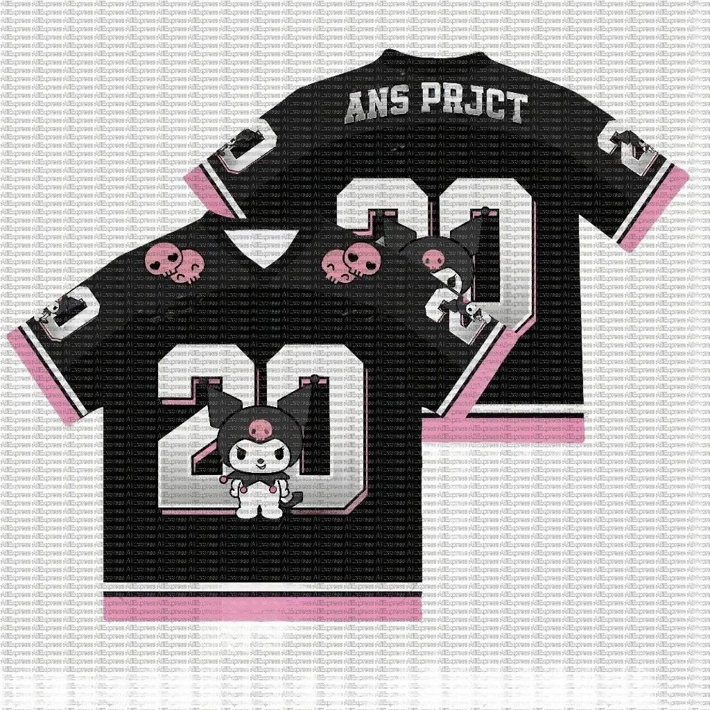 تي شيرت نسائي كاجوال رياضي كورومي ثلاثي الأبعاد بنمط مطبوع، تي شيرت بناتي برقبة دائرية، تي شيرت رياضي خارجي للأطفال البالغين