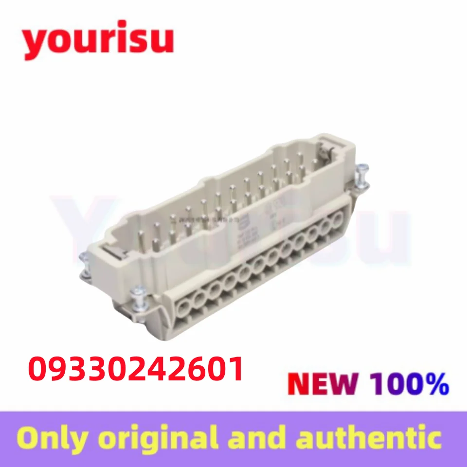 1Pcs/Lot 09330242601 9330242601 Original HARTING 24 Core Male Head Han 24 E STI-S Heavy Duty Connection