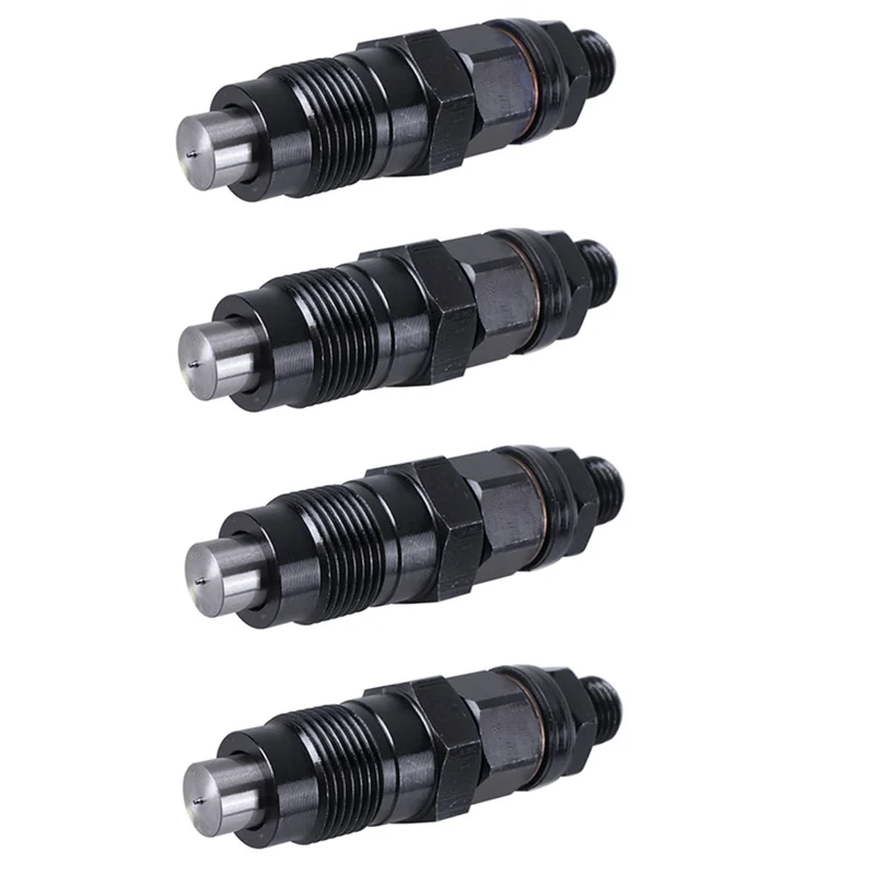 

L37A-4PCS Black Fuel Injector Metal Fuel Injector For Mitsubishi Delica Spacegear Pajero 4M40 4M40T 2.8L ME201844 9430610435