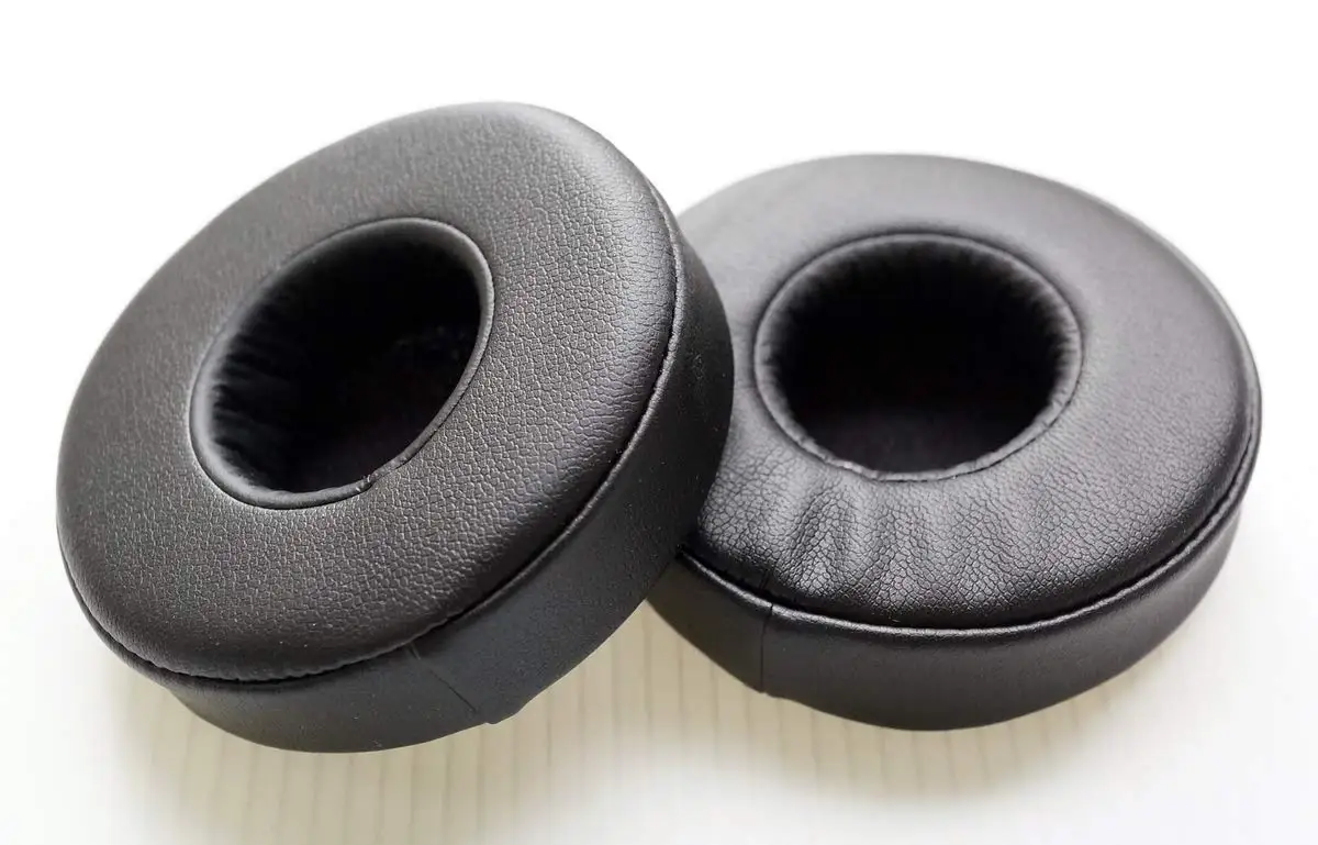 استبدال وسادات الأذن رغوة ، إصلاح أجزاء ل mp3 071 ، سماعة الرأس usb ، 2 قطعة