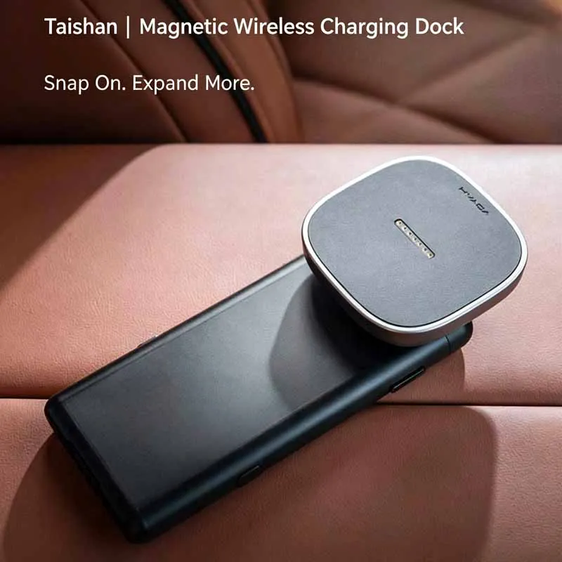 For VOYAH Titan Max Max+ Black Warrior Seat Tablet Bracket Magnetic Wireless Charging Holder Not for Titan X8