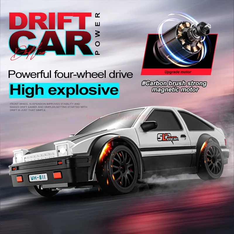 4wd Drift รีโมทคอนโทรลรถ Stepless เปลี่ยนความเร็วรถแข่งจําลอง Rc ของเล่นแฟนของขวัญวันวาเลนไทน์