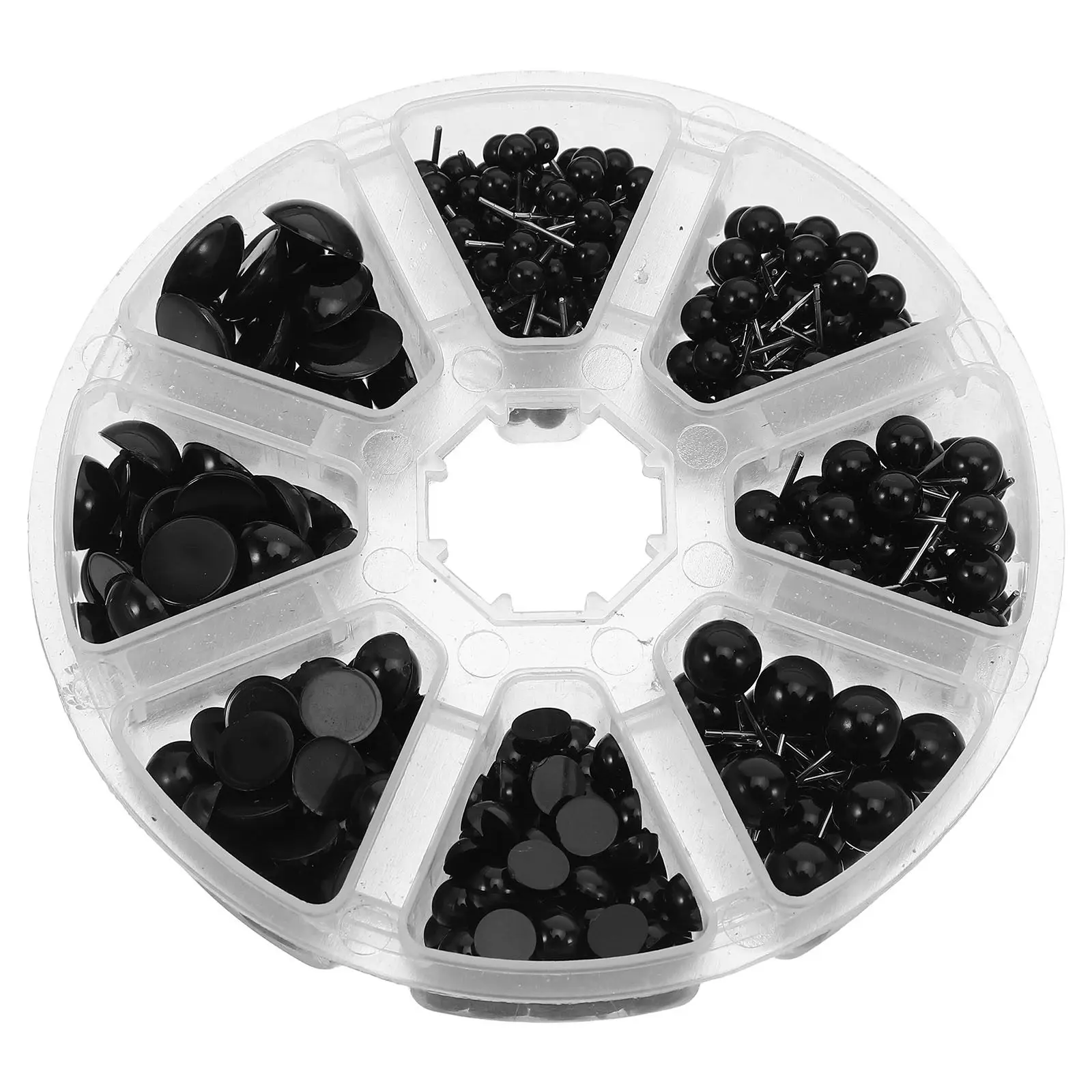 

1Set Craft Eyes for Stuffed Animals Realistic Plastic Eyeballs Safe Flat Back Design Ideal for Crocheting DIY Soft Figure Making