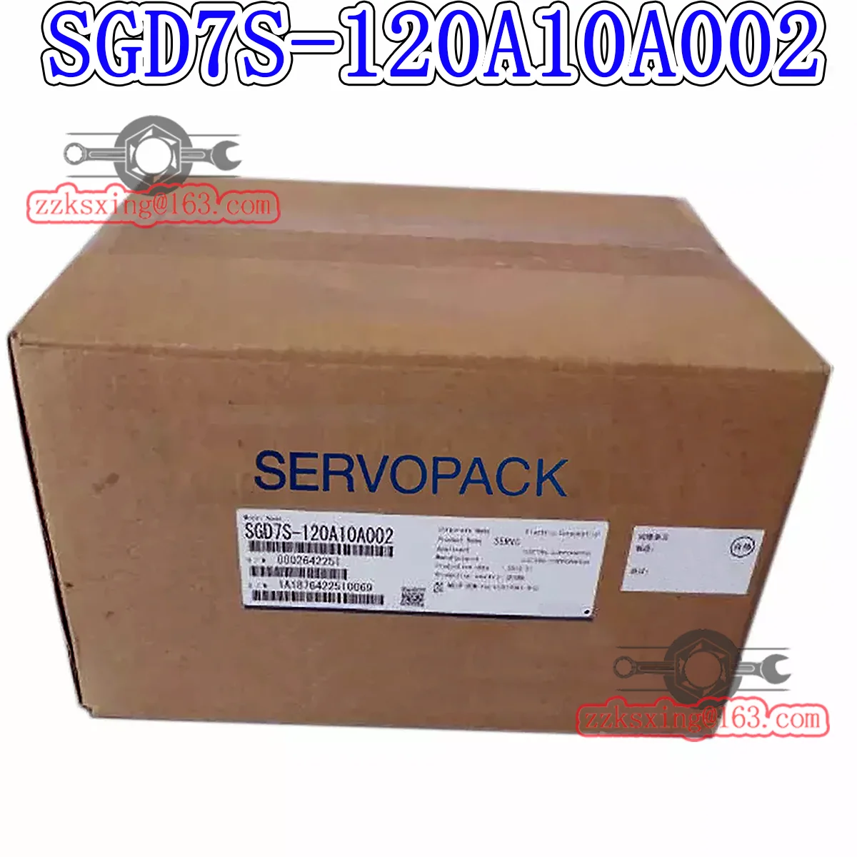 

Совершенно новый SGD7S-120A10A002, оригинальный сервопривод переменного тока в коробке, быстрая доставка