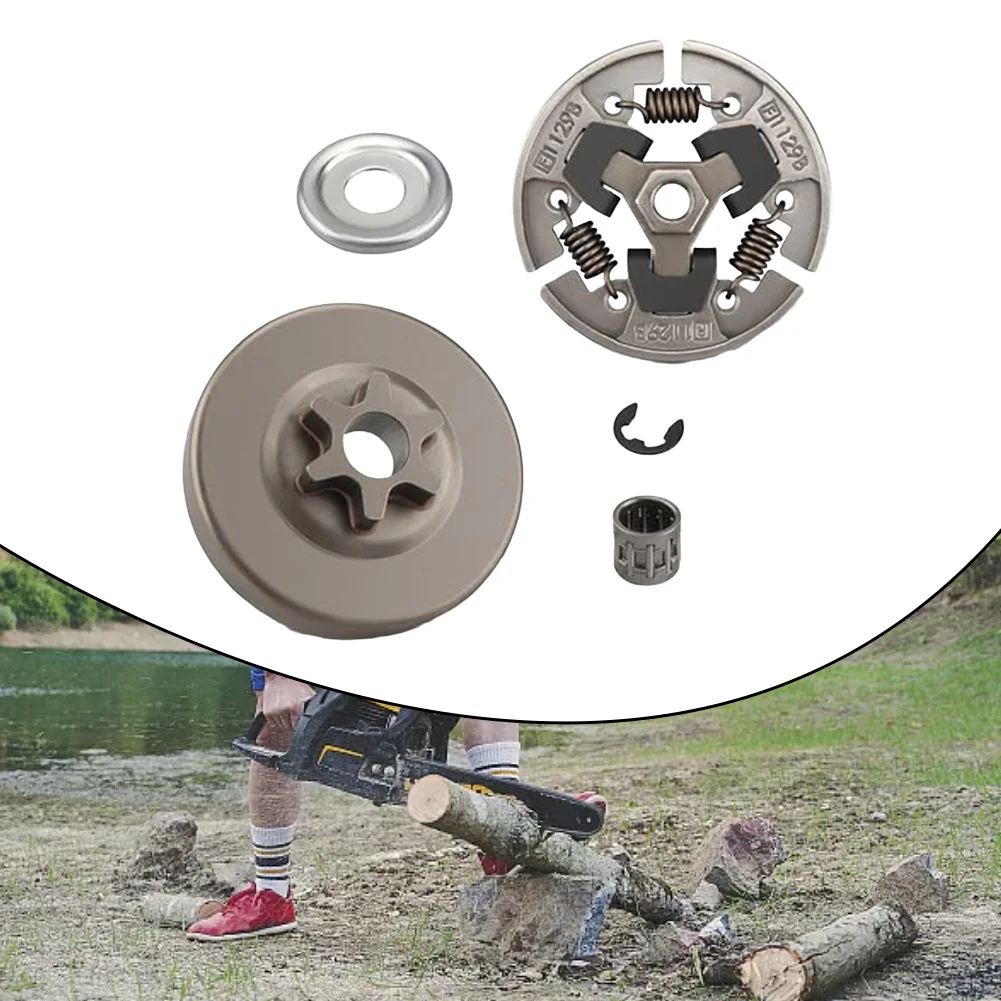 3/8 6T Clutch Drum Bearing Kit With Spur Sprocket For MS192T MS193T MS194T MS200 MS200T MS201 MS201T view 4