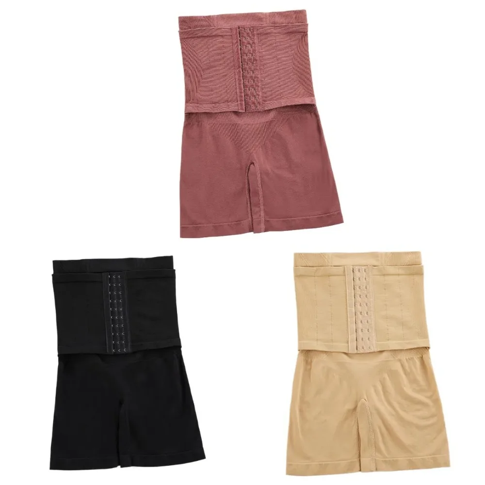 

High Waist Postpartum Body Shaper Shapewear Waist Trainer Butt Lifting Briefs Girdle Panties Belly Contracting