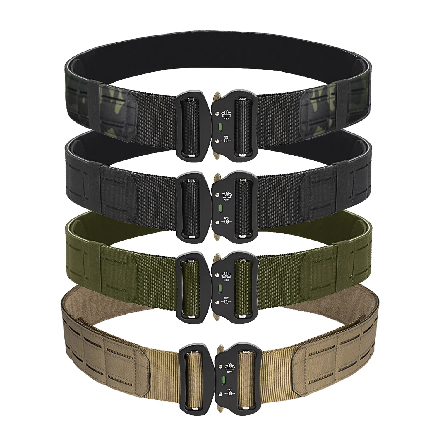 2 Inch Tactical Belt Quick Release Metal Buckle MOLLE Airsoft Mens Belts molle belt military tactical belt