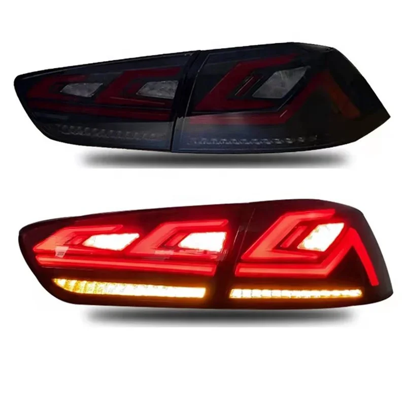 VLAND Manufacturer New style LED Taillights Car Rear Lamp 2008-2018 Tail Light For Lancer EVO XLED