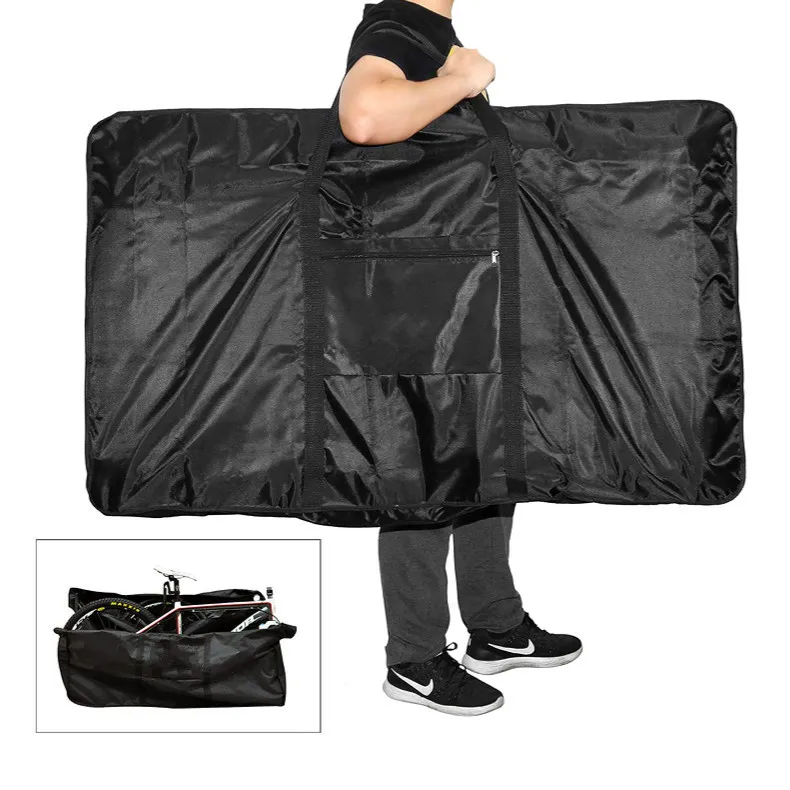 

26-inch thickened bicycle checked luggage bag folding bicycle bag 129 x 79 x 24 cm