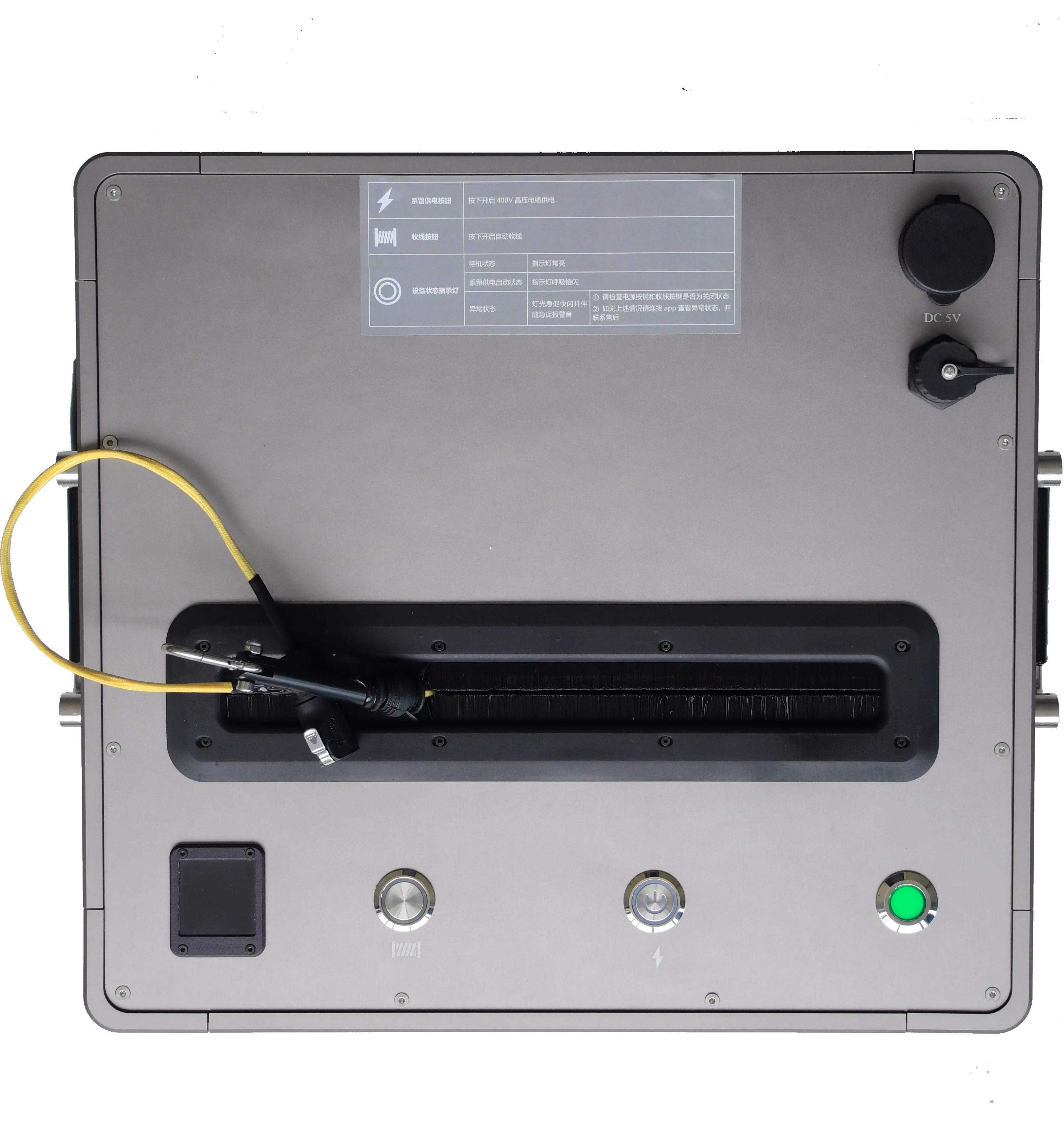 ระบบยึดติด FYXL-XP01 สำหรับโดรน DJI M350 24V/48V ระยะบิน 100 เมตร บินได้นานสำหรับการเฝ้าระวัง พร้อมระบบดึงสายเคเบิลอัตโนมัติ