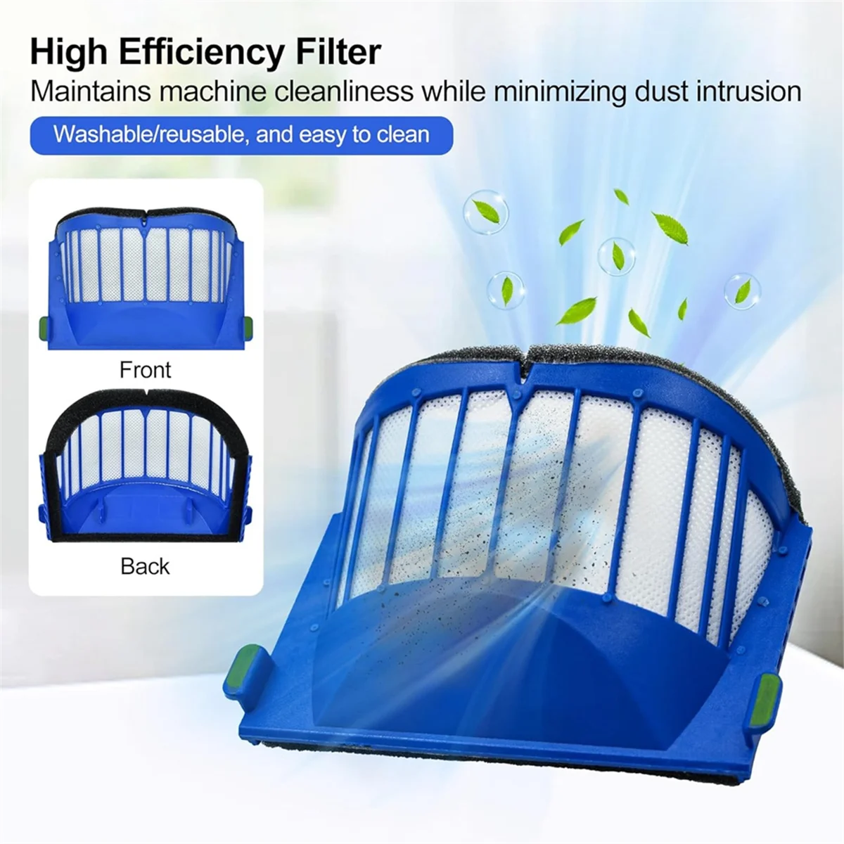 อะไหล่ทดแทนสําหรับ 600 Series 675 690 692 694 610 670 Series หุ่นยนต์สูญญากาศกรองขอบแปรงกวาด