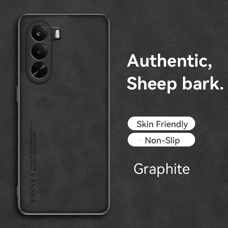 Case for realme P4x 5G Protect Lens Lambskin Leather Shell Coque Чехол для realme P4 Power Cases Back Cover