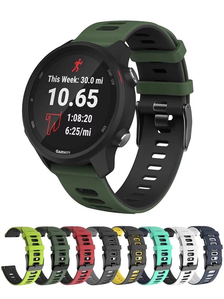 Bracelet en Silicone de 20mm 22mm pour Huawei Watch GT 3 4 5 Pro 2e 42mm 46mm, Bracelet de Sport correa de remplacement, accessoires de ceinture