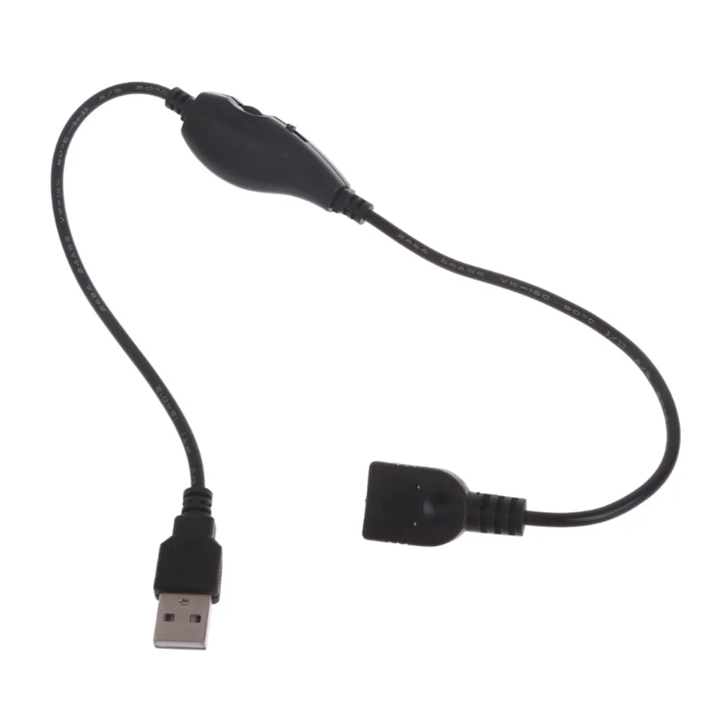 5v Charging Cable For Devices Lamp Fan Speed Controller 45CM 5V Fan Controller Adjustable Speed And Brightness