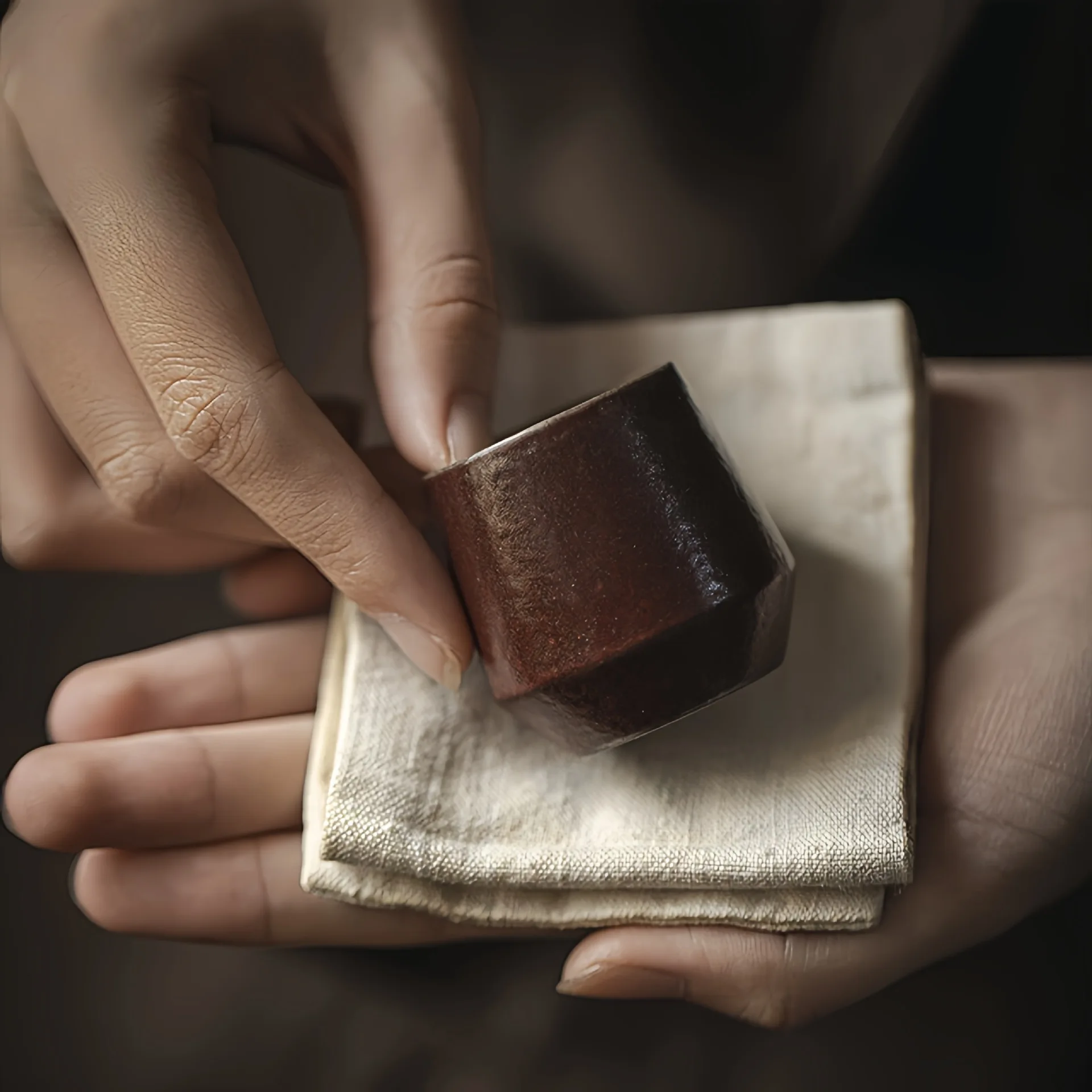 Grobe Keramik Berg- und Feldteetasse im japanischen Stil, Überraschung, einsamer Wind, alter Steinschlamm, Haushaltstee, einzelne Tasse, kleine Teetasse