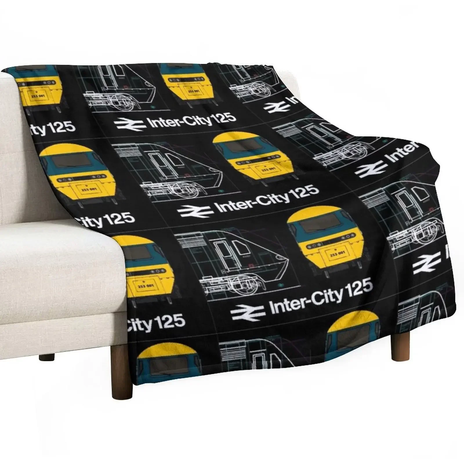 

INTERCITY 125 Throw Blanket Blankets Sofas Of Decoration Luxury Brand For Sofa Thin Sleeping Bag Blankets