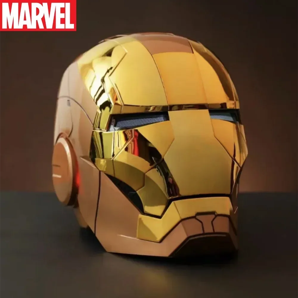 新品AUTOKINGアイアンマン マーク5 MK5 ヘルメットマスク 光ゴールド 楽天市場】2025年 ゴールド色 最新10.0チップ バージョンアップMK5