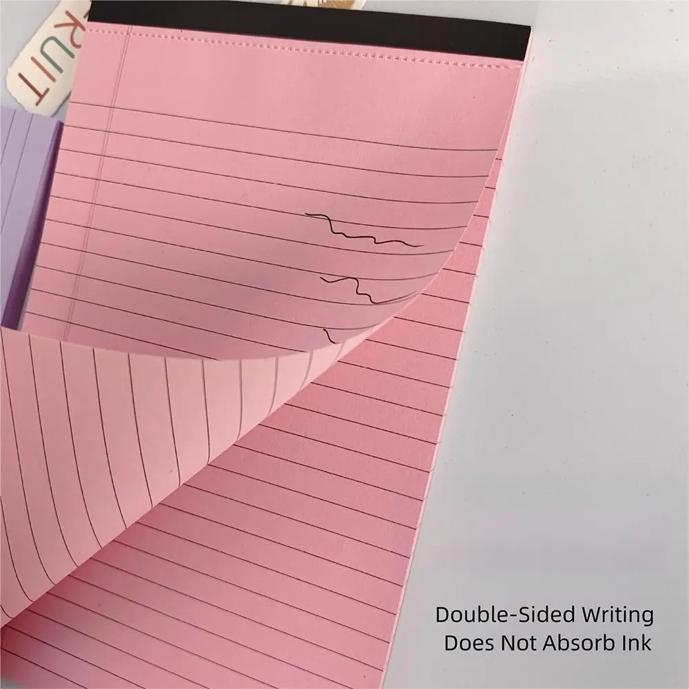 دفتر ملاحظات A5/A4 متعدد الوظائف 50 ورقة قابل للتمزيق، لوحة كتابة قانونية للطلاب