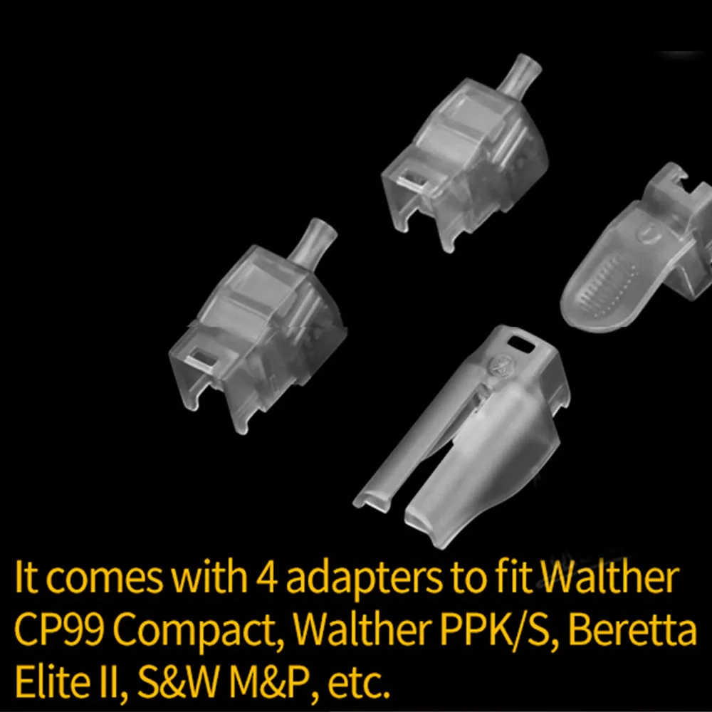 ยุทธวิธี 4.5 มม.Loader Airsoft BB Compact Speedloader 4 อะแดปเตอร์ Paintball ยิง Bullet Carrier อุปกรณ์ล่าสัตว์