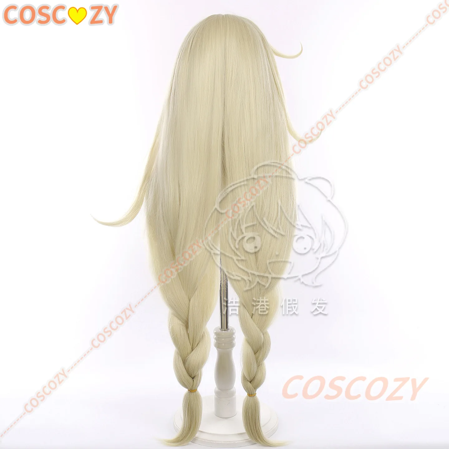 Genshin impacto cosplay alice perucas femininas halloween alice cosplay peruca 90cm longo resistente ao calor cabelo sintético festa + peruca boné presente