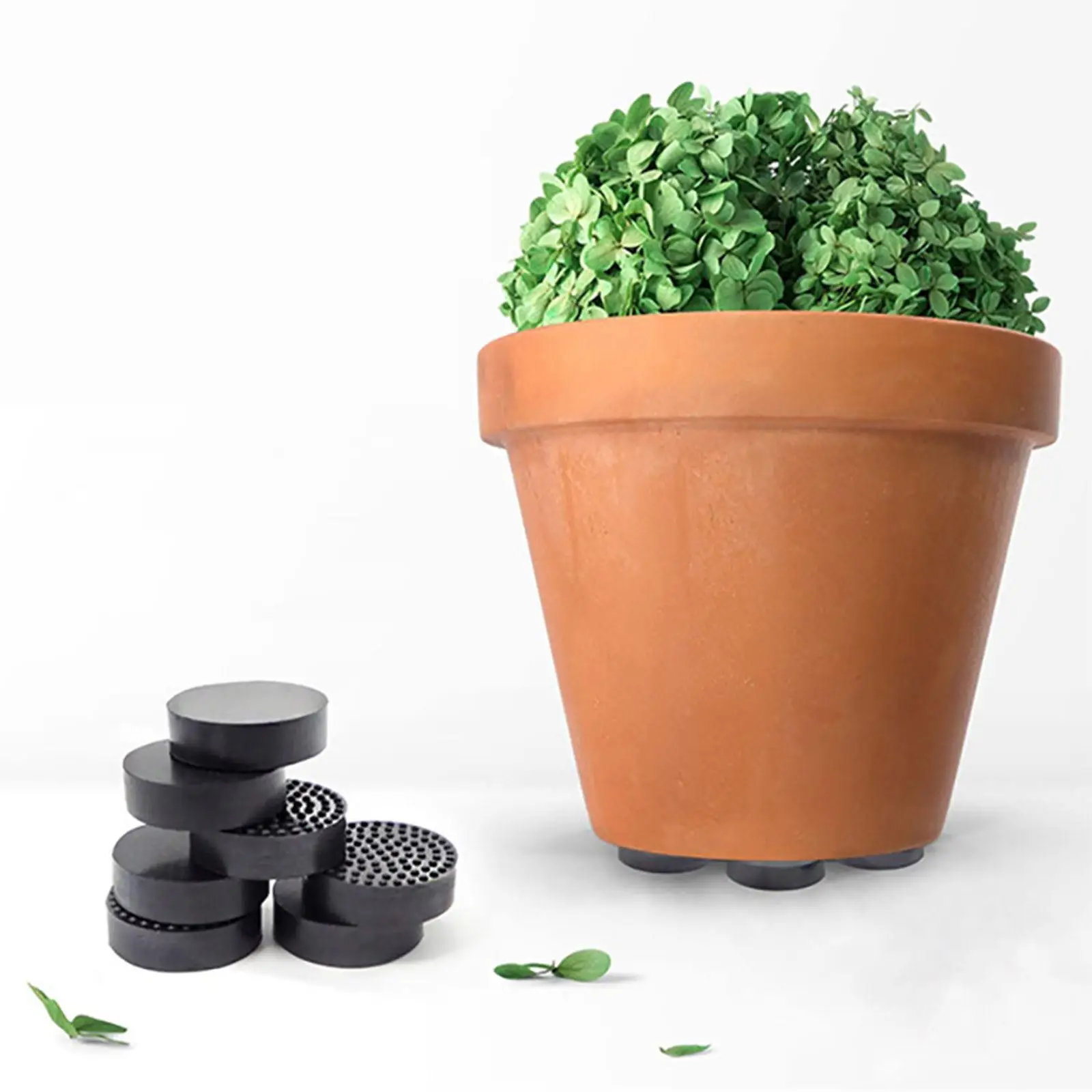 Flower Pot Feet with Enhanced Non Slip Surface Grip Plant Pot Feet Planter Pot