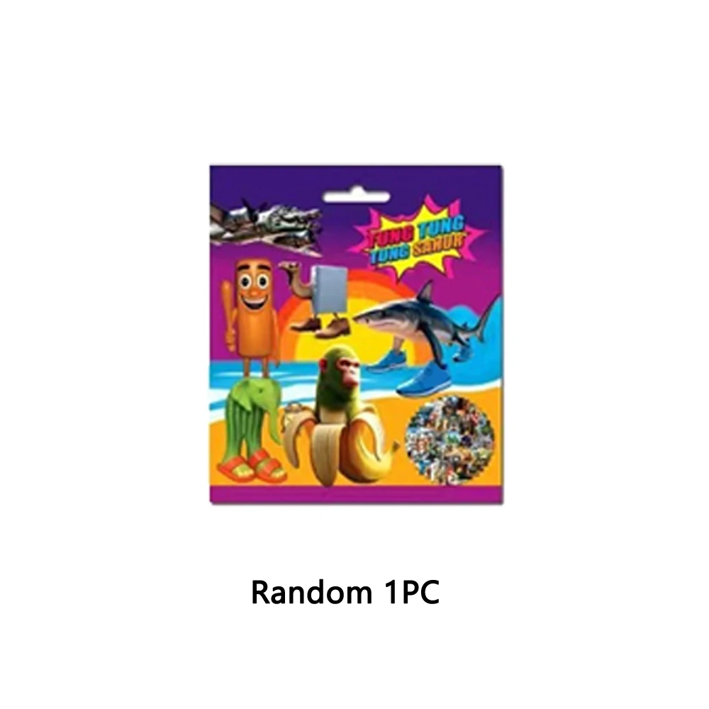 1 szt. Włoskie zabawki Brainrot w formie blind bagu, mystery box, dekoracja na biurko, figurki akcji, zestawy kart, śmieszne memy Brainrot, prezenty urodzinowe