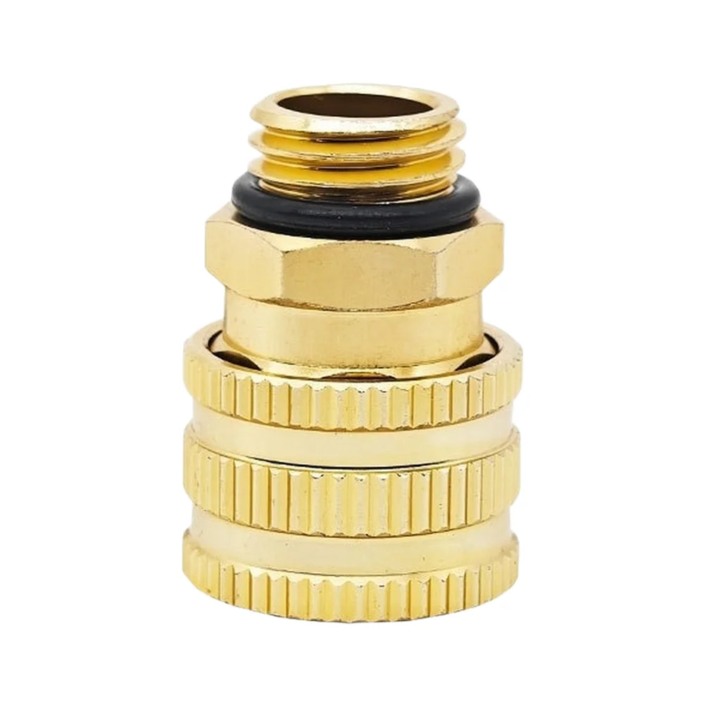 Car Wash Machine Connector Aluminum Female Quick Connector Cleaning Machine External Thread Adapter Pressure Washer Hose Parts