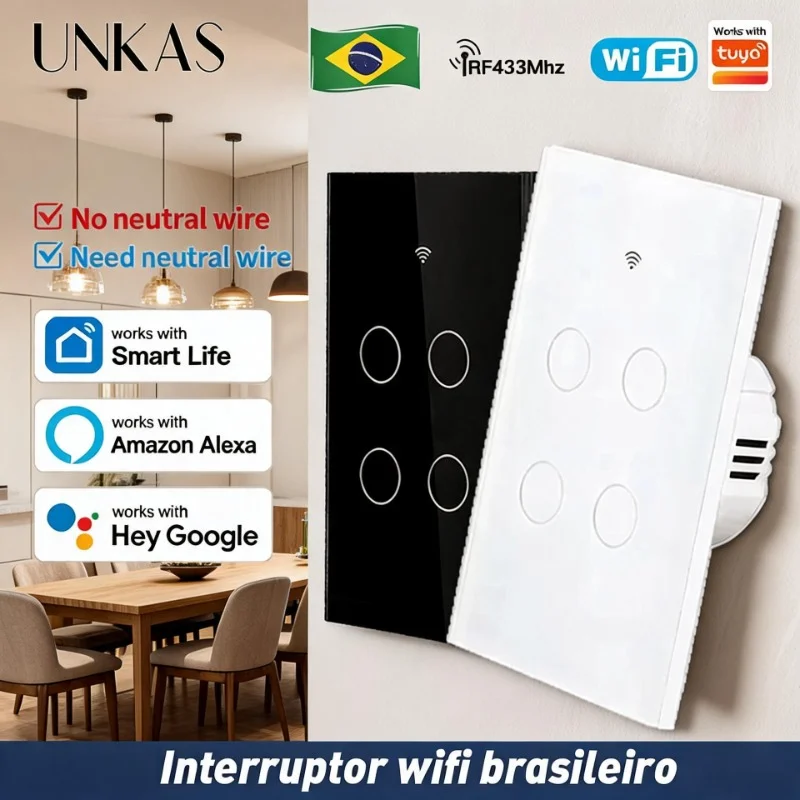 interruptor-de-luz-inteligente-unkas-compativel-com-tuya-smart-life-padrao-brasileiro-sensor-de-toque-wifi-controle-remoto-via-app-para-alexa-e-google-home