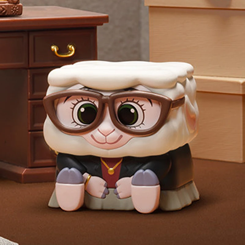 POPMART Disney Zootopia POP CUBE-1 Series Blind Box Guess Bag Mystery Box Toys Doll Anime Figure Desktop Ornaments Cute Gift