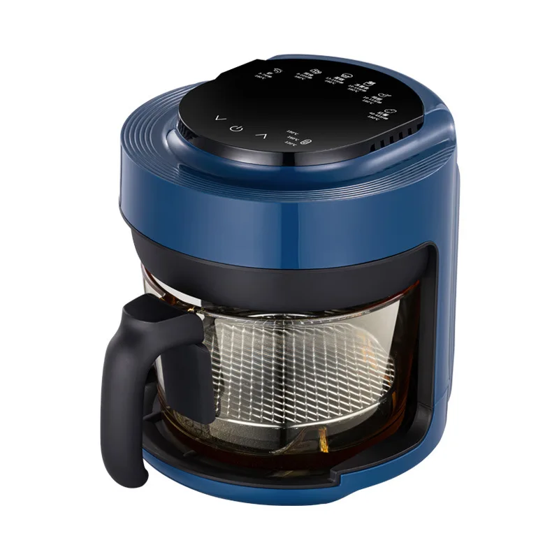 ญี่ปุ่นประเภท Visual Air Fryer ครัวเรือนเตาอบขนาดเล็กไม่มีผิวมันเครื่อง Fries ฝรั่งเศส Mini แบบบูรณาการ Multifunctional ไฟฟ้า