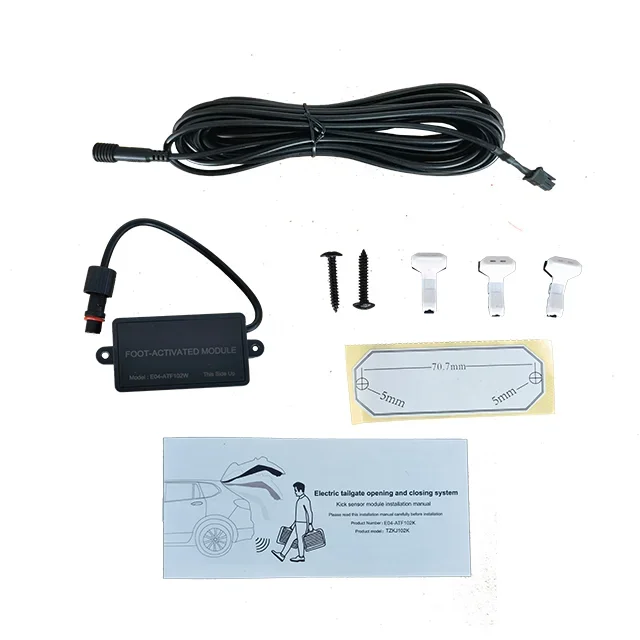 Foot Sensor Kicking Power Tailgate Door Trunk Release Opener Without Manual Control Kick Sensor For Toyota