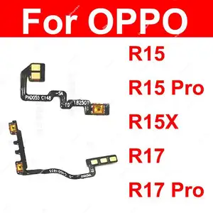 Bilashmart Volume Power Flex Cable OPPO R15 Pro R15X R17 Pro On OFF Power Voulme Side Buttons Keys Switch Flex Cable Parts