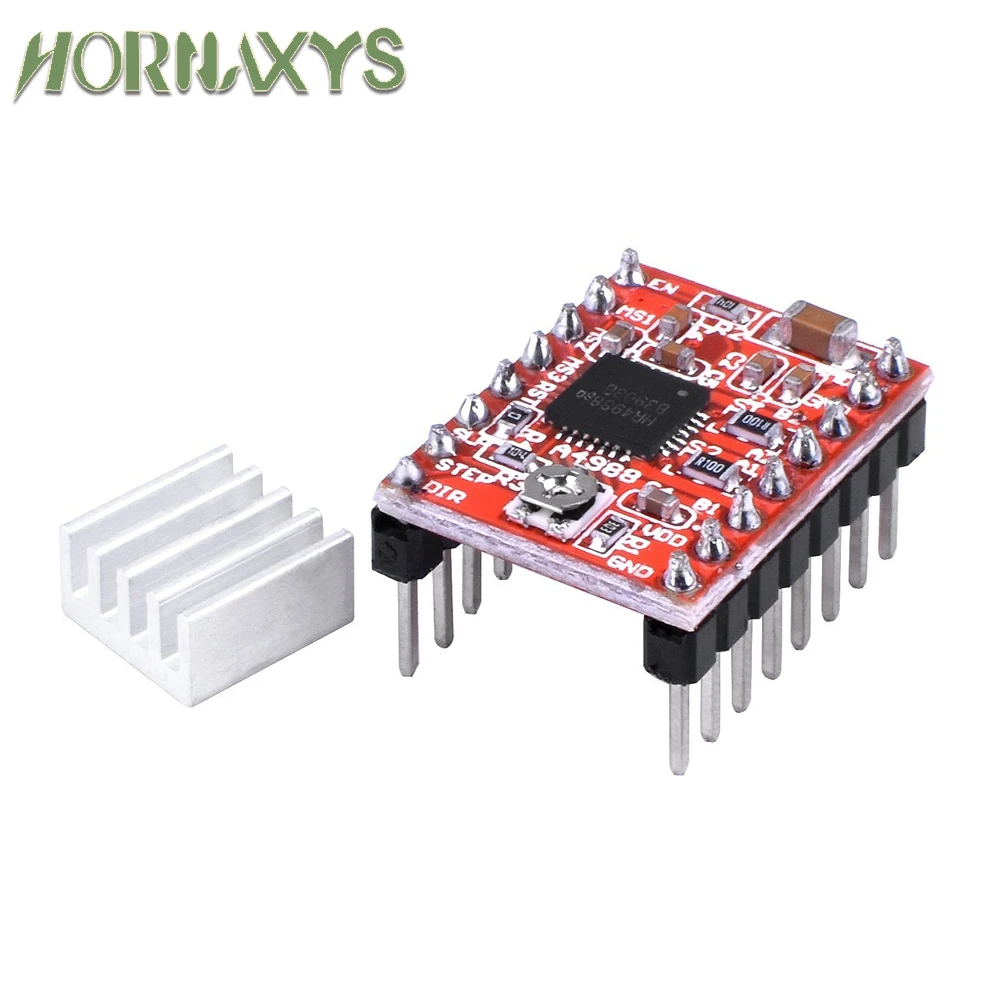5/10PCS A4988 Stepper Motor Driver Module with Heatsink+Heat Sink 3D Printer Parts For SKR V1.3 1.4 GTR V1.0 MKS GEN V1.4 board - Image 5