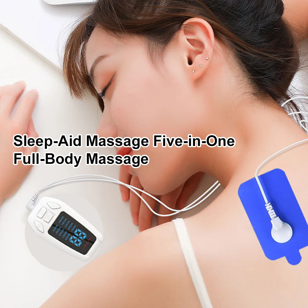 

Электрический стимулятор мышц 5 в 1, преференциальное высокочастотное физиотерапевтическое устройство, помощь во сне, микротоковый массаж, EMS, мигрень